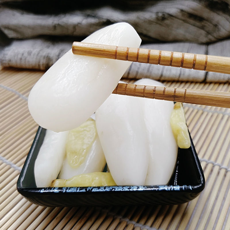 水晶萝卜头泡椒山椒酸辣脆爽口开味萝卜条下饭菜泡菜散称零食爽脆