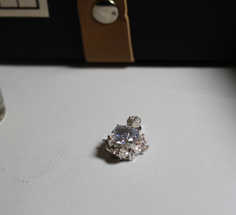 非金属吊坠 白色之心 吊坠 BZJ608b