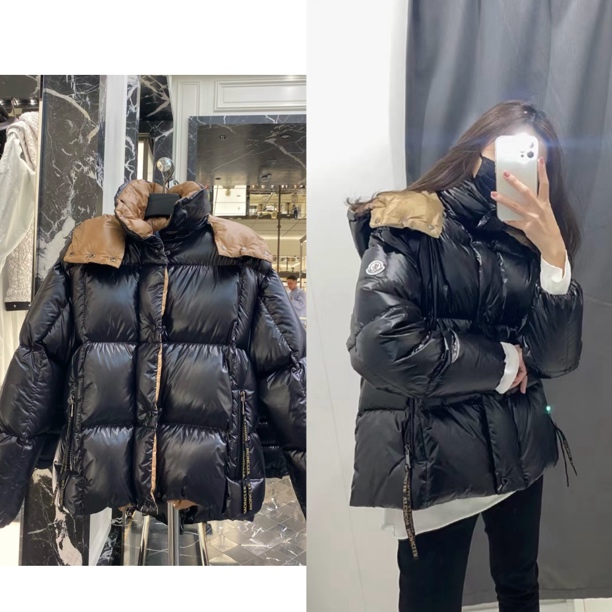 未使用 MONCLER 蒙口盟可睐女款厚款面包羽绒服 parana