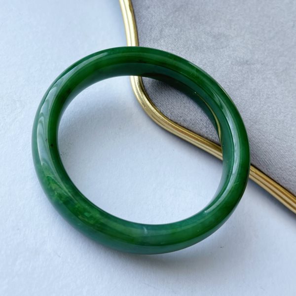 晶雁和田玉碧玉手镯超级福利百搭时尚精美贵气珠宝