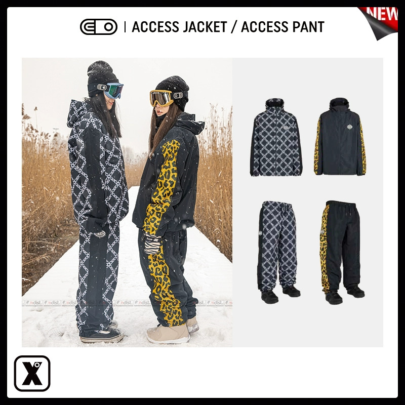 易毒[EXDO]W25 Airblaster/AB单板滑雪服滑雪裤防水男女Access