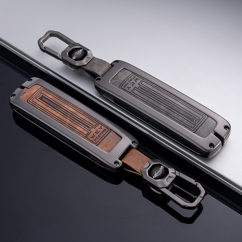 【79号】长城WEY魏派vv5汽车钥匙套扣vv6/vv7男女款双面皮包保护壳