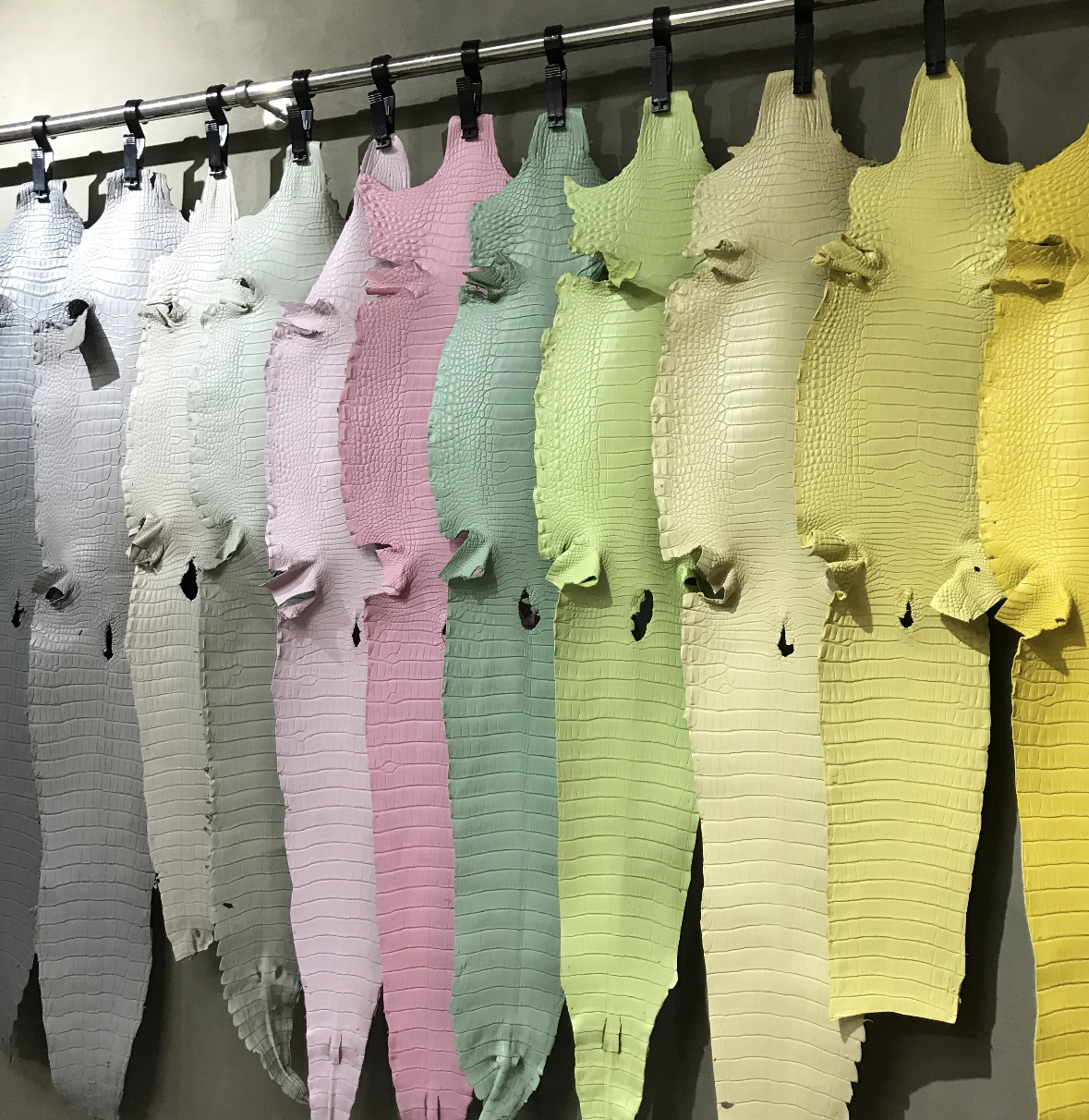 佳亿定制稀有皮鳄鱼皮鸵鸟皮蜥蜴皮手工女包