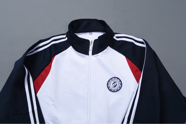 寿光市羊口职业教育中心校服春秋款长袖运动白色时尚春夏透气潮流