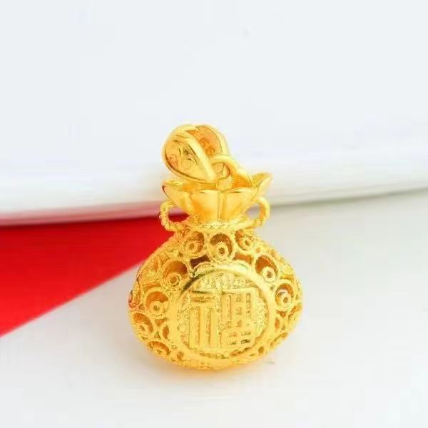 铜合金吊坠 时尚小福袋吊坠（单个吊坠）