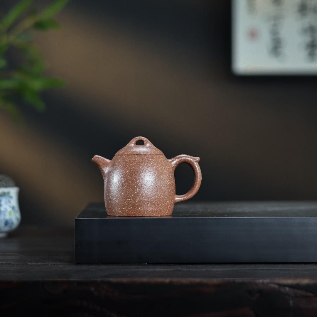【联慧紫砂】《秦权》黄降坡 半手工 200ml