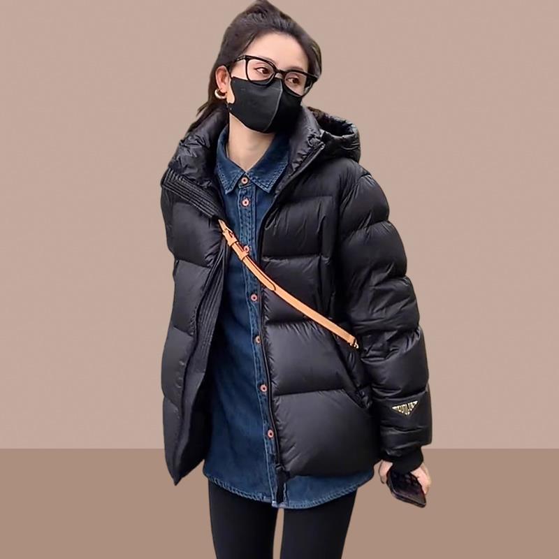 雅鹿面包羽绒服女装冬季2023新款棉服铺棉外套爆款棉衣棉袄短款小