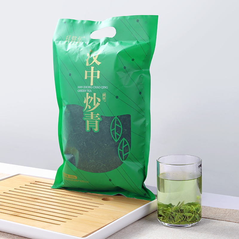 2025新茶陕西西乡炒青汉中绿茶炒青绿茶浓香耐泡高山云雾茶500克