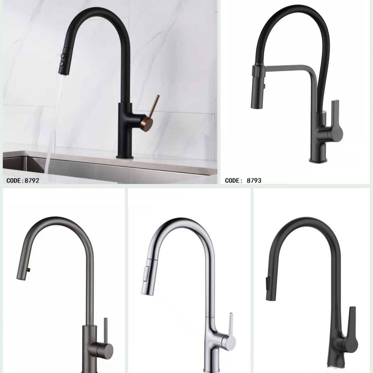 不锈钢阳台厨房水龙头家用防溅水多功能抽拉洗衣柜龙头洗菜洗碗