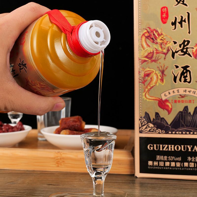 屹匠贵州洝酒【原箱6瓶 送手提袋】酱香型白酒纯粮酿造53度53度