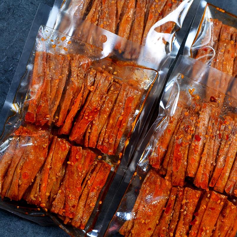 条孕妇可吃无添加糖精豆皮小时候的手工辣条儿时经典零食礼包笋0g