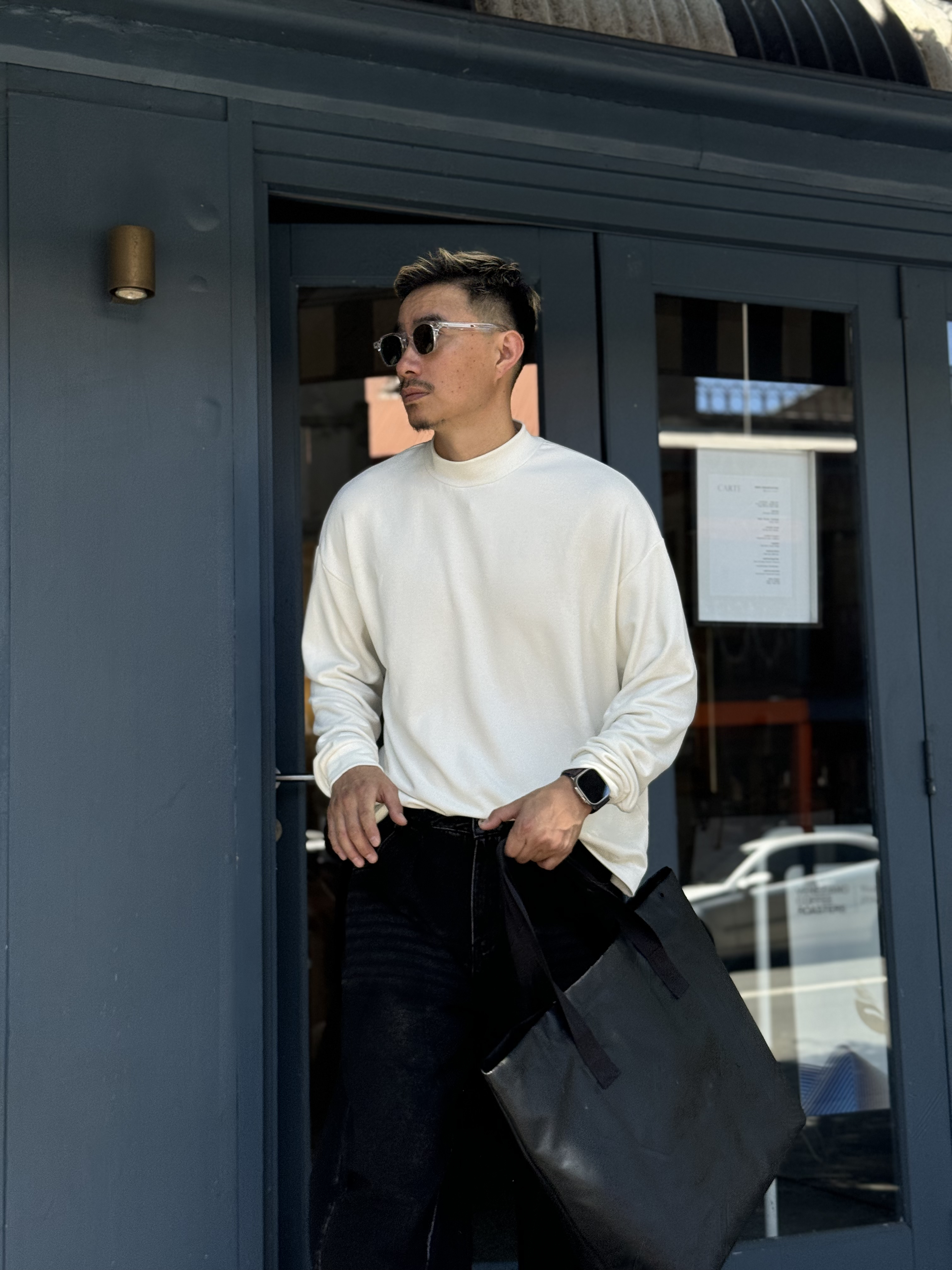 DAT秋冬优质棉羊毛半高领保暖加绒百搭长袖