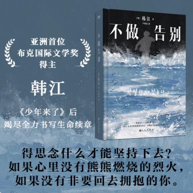 2024年诺贝尔文学奖韩江作品：不做告别