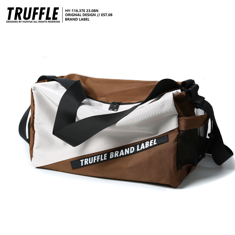 TRUFFLE轻便健身包女大容量鞋仓单肩斜挎包男学生出行短途旅行包