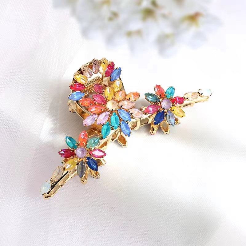 非金属布艺发饰 时尚水晶饰品  发饰耳饰颈链  气质百搭甜美