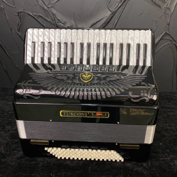 【双十一小陈直播间专享】 朝鲜原装托斯卡尼96倍斯三排簧手风琴