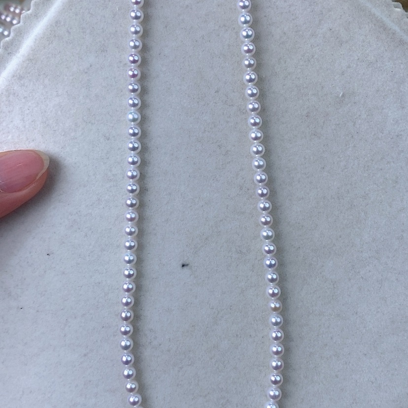 【闪购商品】淡水珍珠颈饰18K金镶嵌u****8