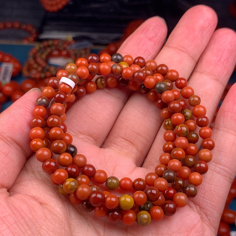 【闪购商品】南红玛瑙珠链未镶嵌