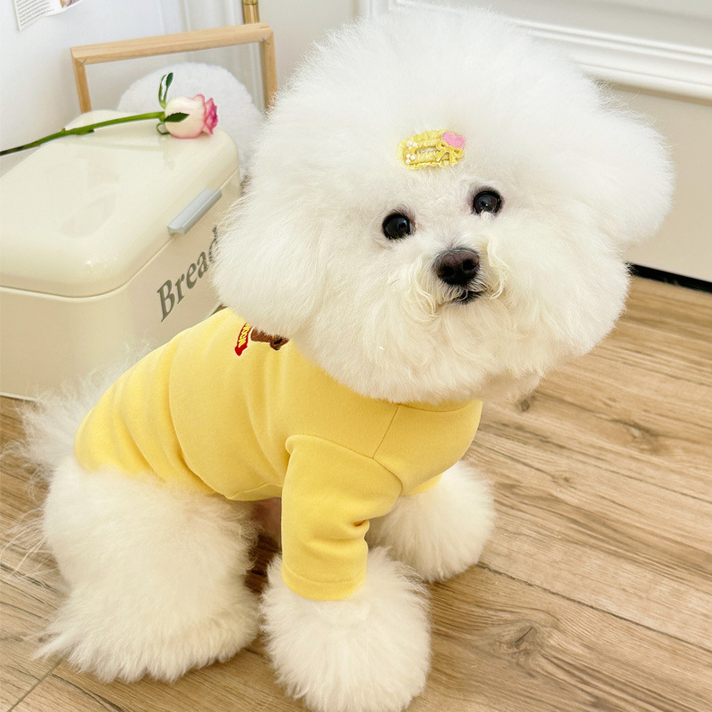 秋冬装新款加绒宠物狗狗衣服泰迪比熊贵宾雪纳瑞小型犬L103