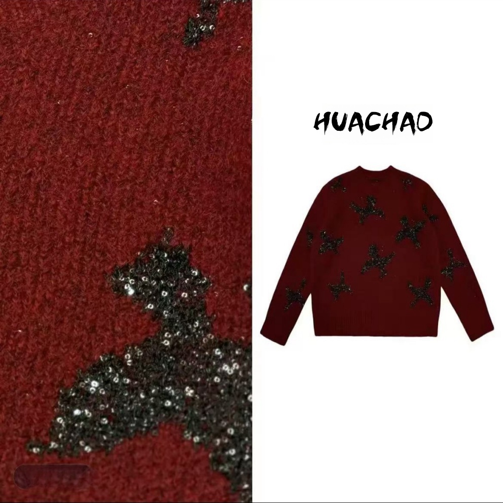 【KOBO】X1322浣熊蝴蝶绵羊毛加厚超好看时尚宽松针织毛衣运补6元