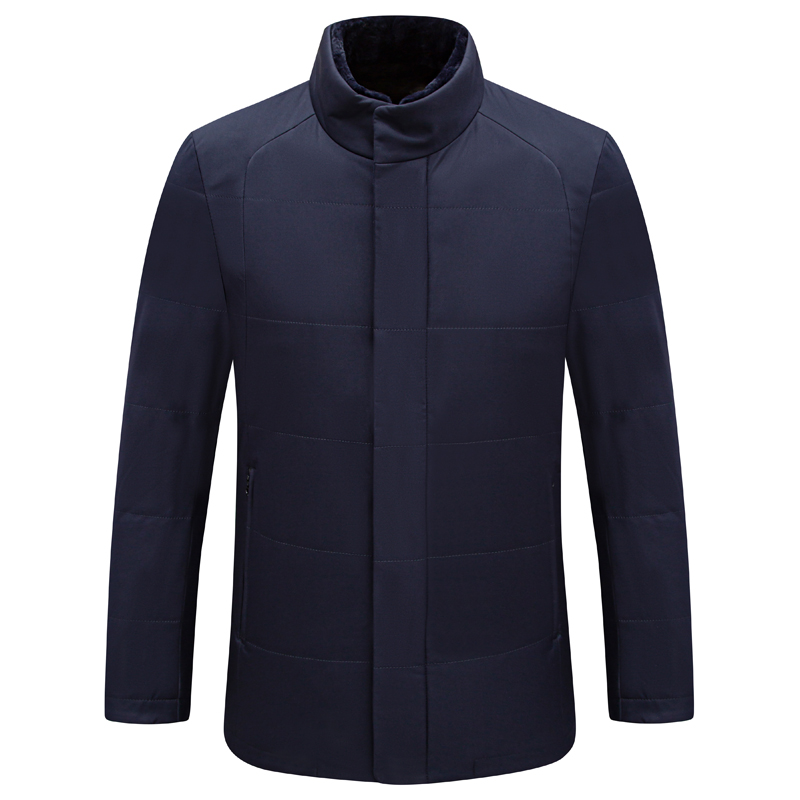 Q1642九秋冬男式尼克服 休闲保暖外套时尚都市