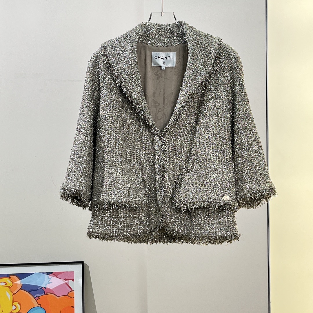 99新 Chanel/香奈儿 上衣外套/36码/成色看直播/Xspz4219