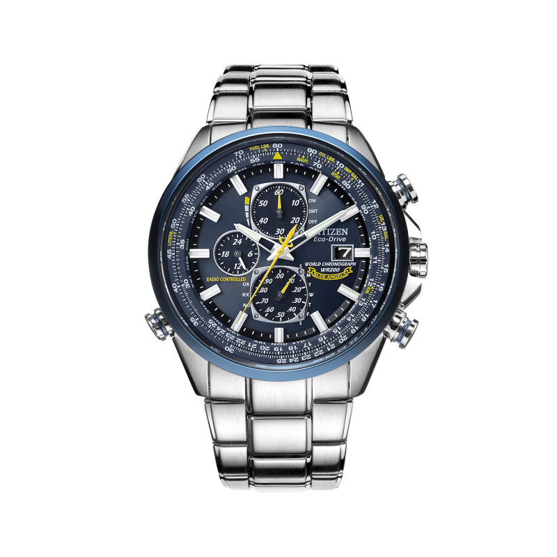 Citizen/西铁城光动能电波腕表蓝天使一代经典男士手表AT8020-54L