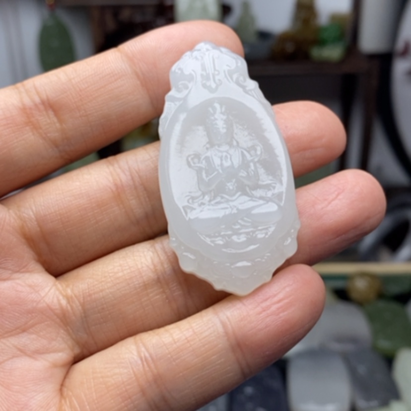 【闪购商品】和田玉颈饰未镶嵌云*～