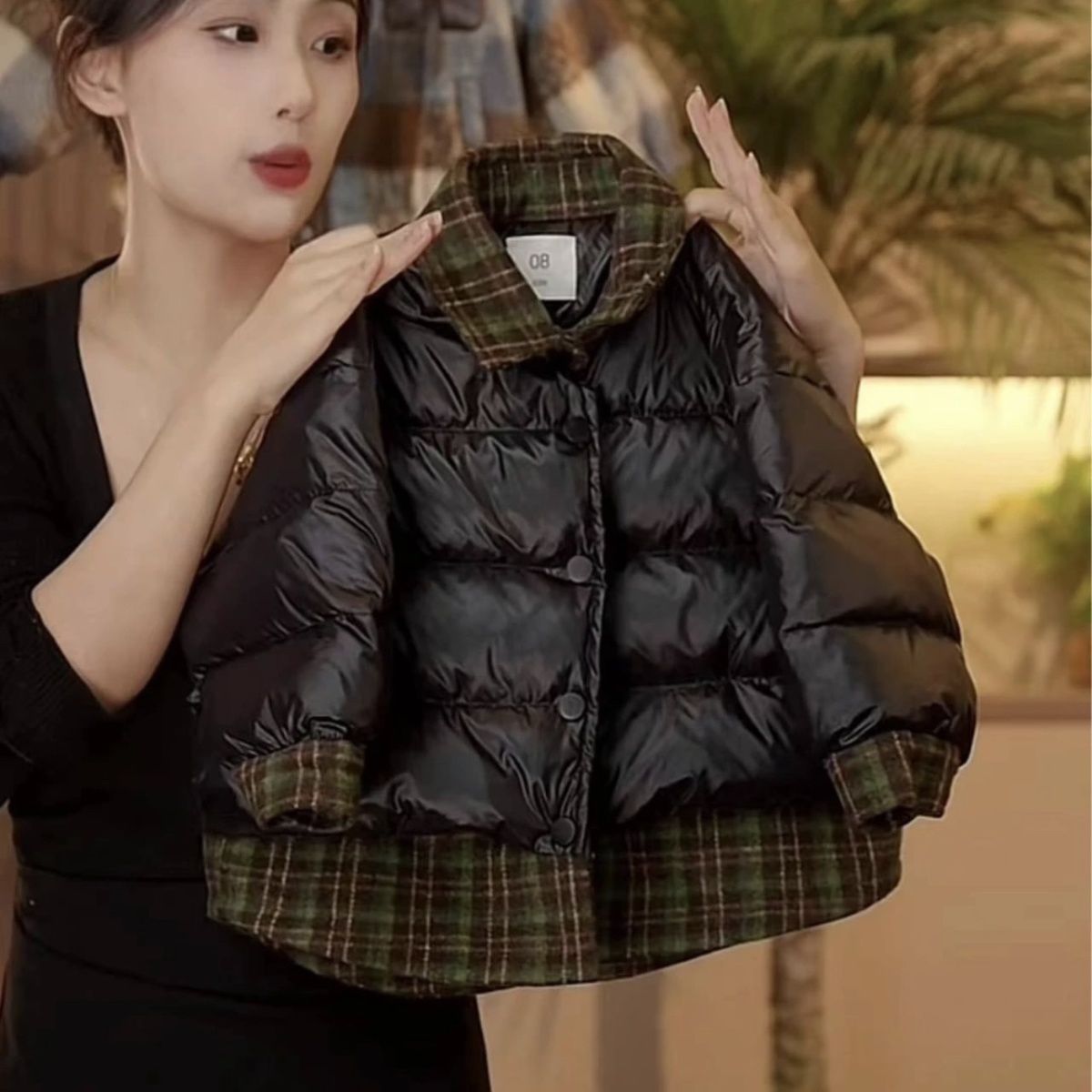 巴拉拉吧冬季新款儿童棉服外套韩版男女童加厚两件免洗2024棉衣洋