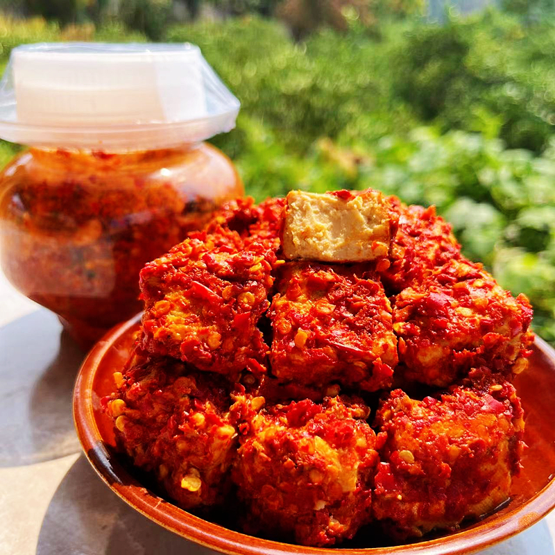 豆腐乳农家风味下饭手工制作家乡美味细腻香辣霉豆腐500克-1000克