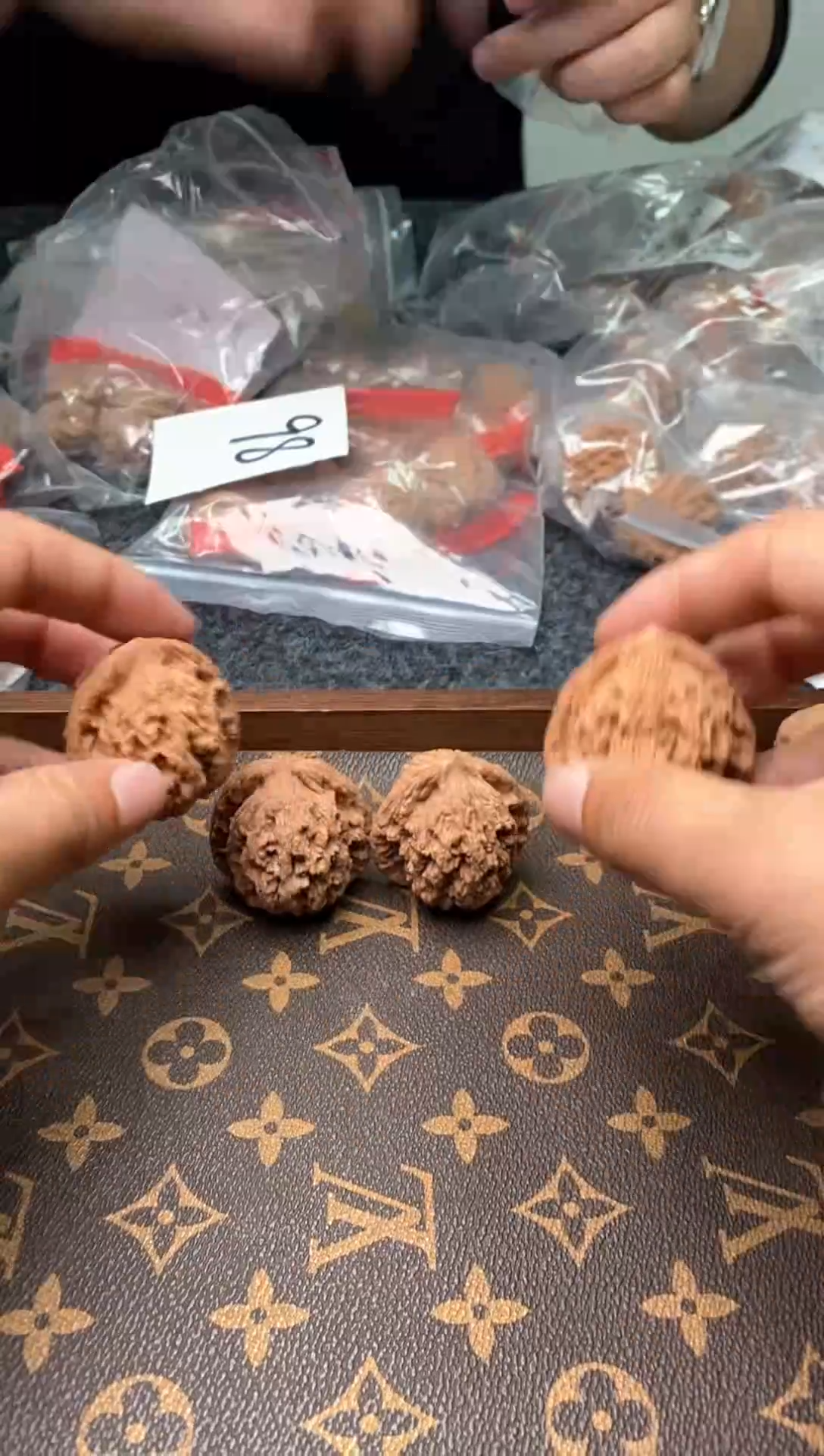 【闪购商品】文玩核桃把件41虎头99号