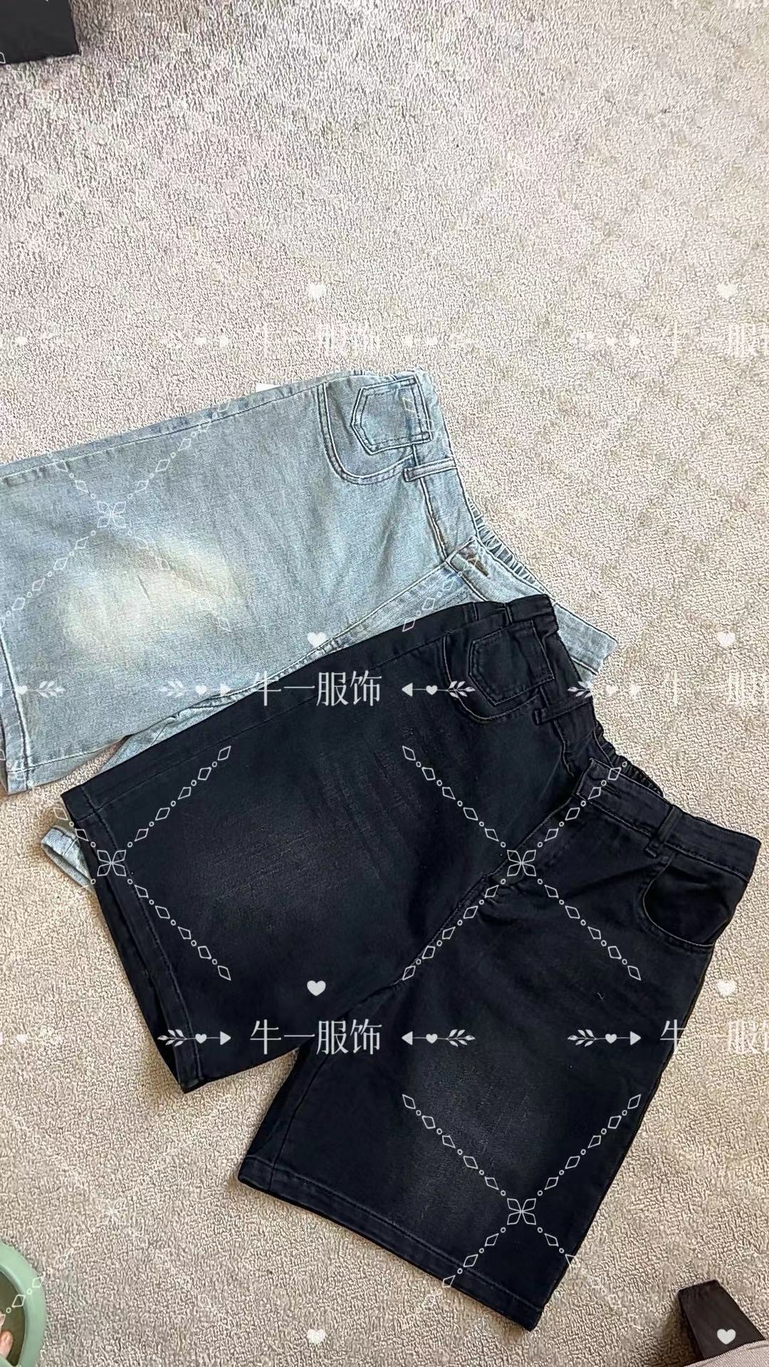 女士休闲牛仔短裤 9061-XL*****