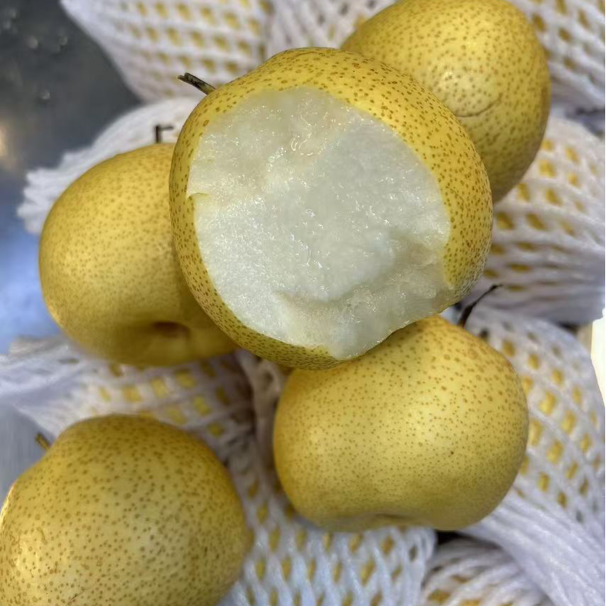 【果叔源选】新疆蜂蜜梨3.8-4斤 顺丰包邮