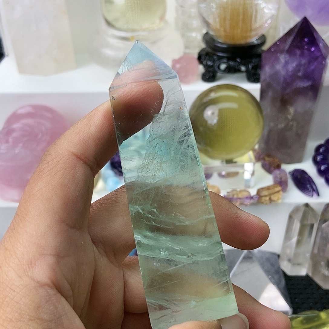 水晶摆件未镶嵌摆件100