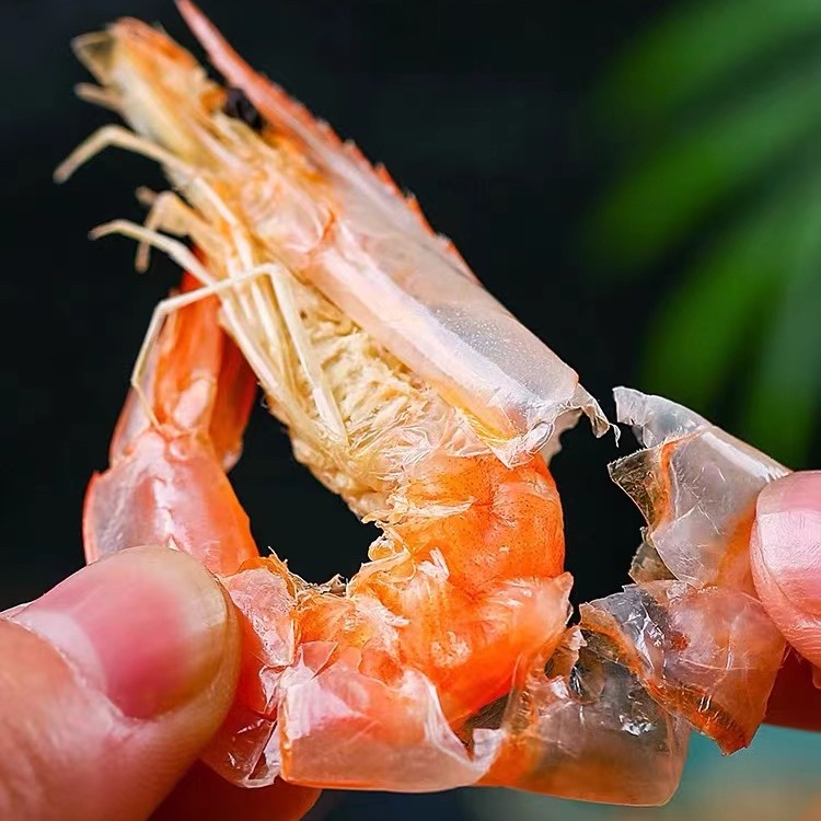 （6-10厘米）一斤零食虾干烤制烤虾干盐田虾干250克开袋即食