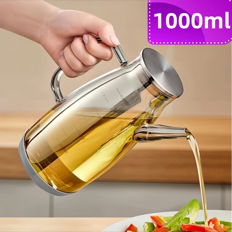【1000ml】油壶厨房专用高档油壶不挂油家用油壶大容量装油瓶防漏油