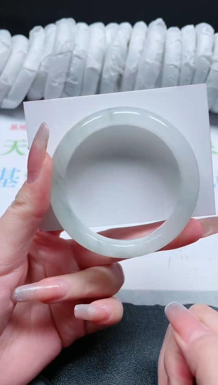 【闪购商品】石英质玉手镯未镶嵌0007XL-5657