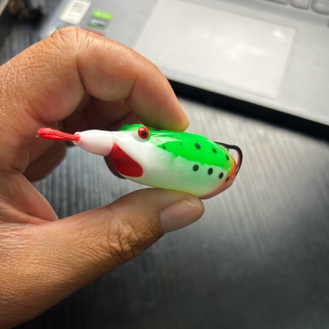 狂狐 雷蛙怒蝉撞水远投型17克大小通杀专用雷强打黑雷蛙