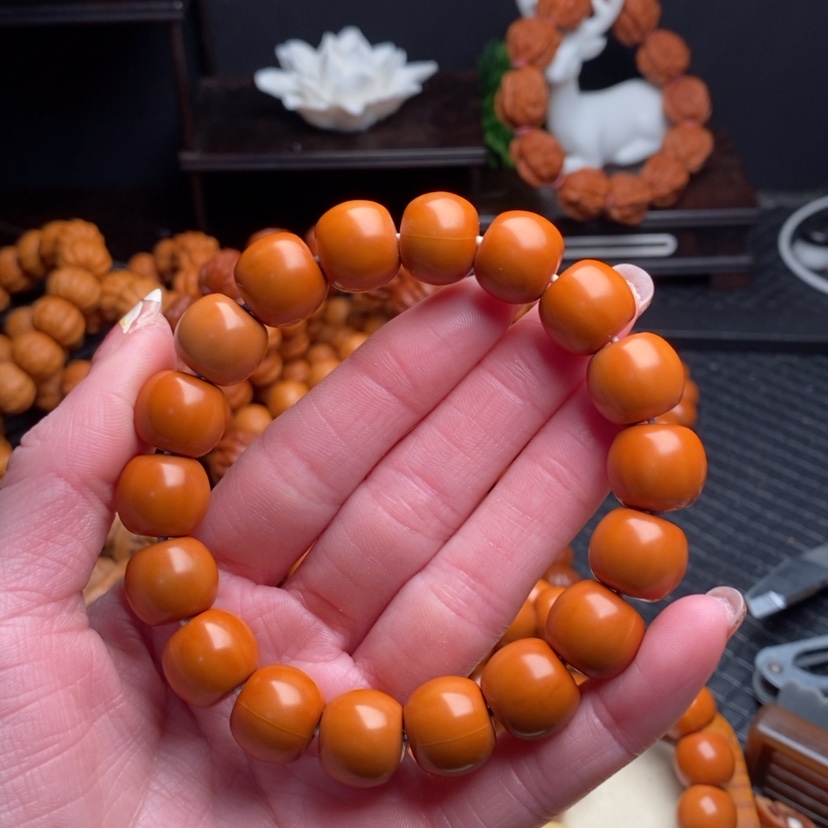 【闪购商品】文玩核桃手串半**尘定制老型手持 36粒 14