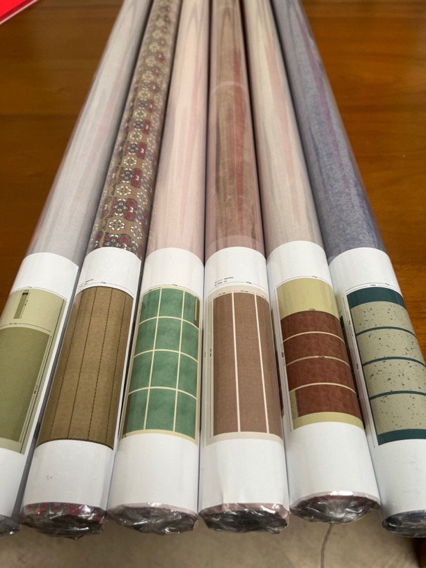 二月07；博古堂四尺整张蜡染国展宣5张一卷【10卷一组不挑款】