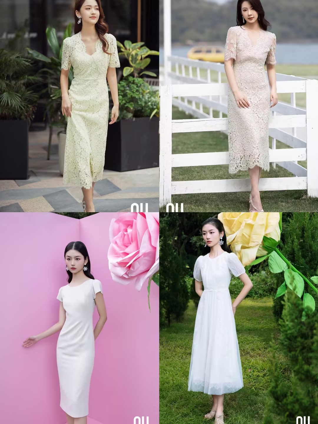 OU女装2号代拍链接春夏秋冬款漂亮衣服女装连衣裙3333时尚气质法