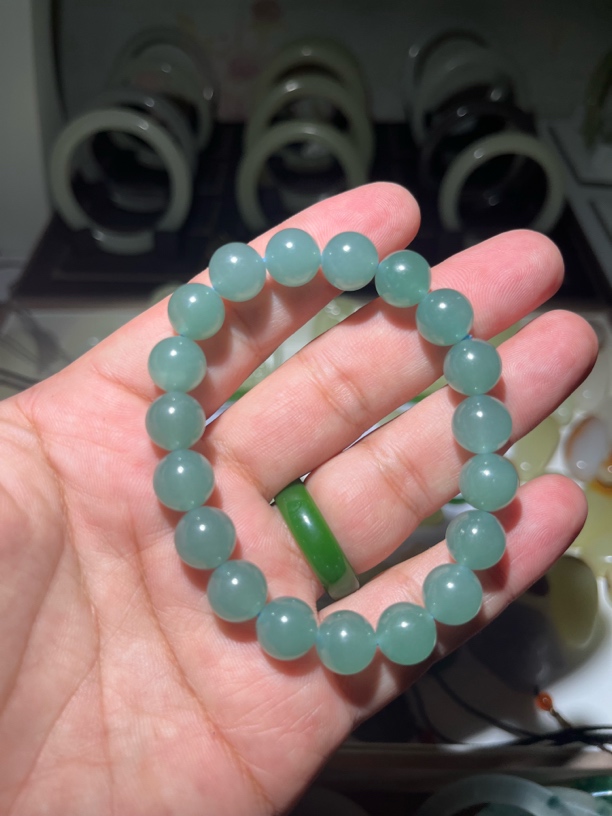 粉丝专属蓝水808 8mmDIY珠串手工制作拍一发一