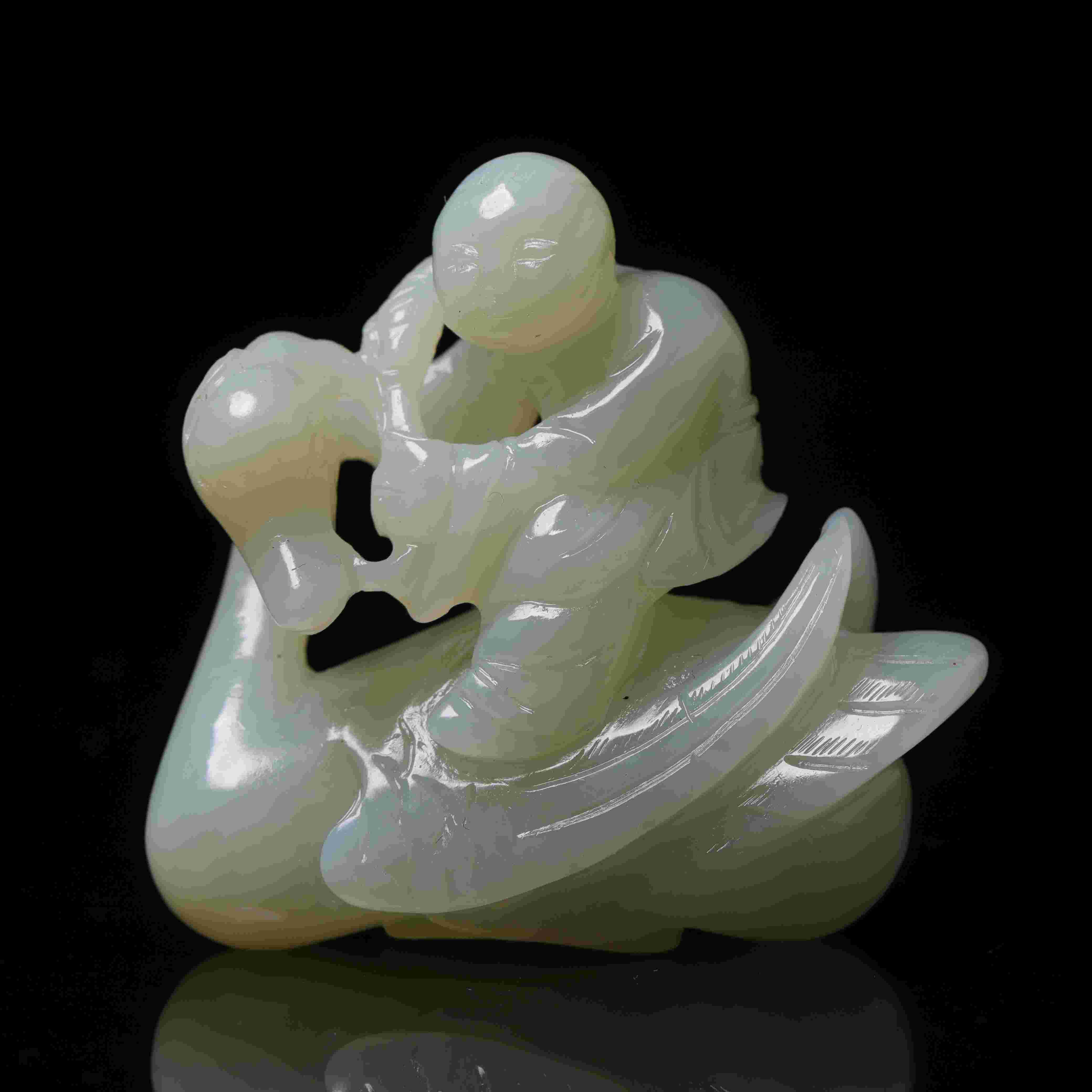 和田玉童子戏鹅141