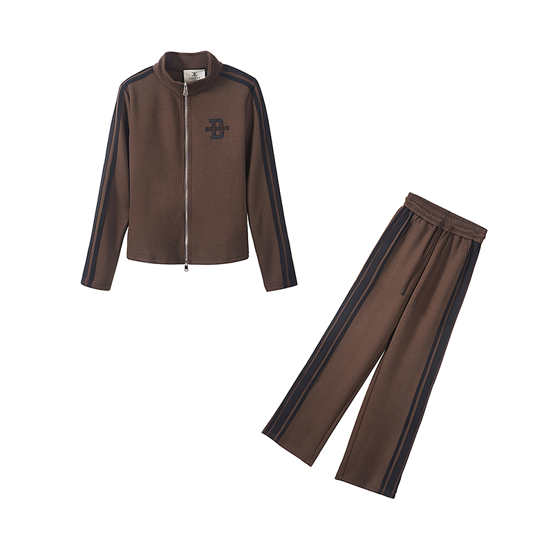 编号【39】2025春季新款潮奢美拉德色系休闲百搭时尚运动套装-1104
