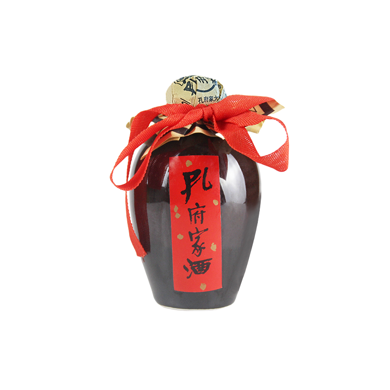 孔府家出口大陶浓香型白酒小瓶装优级纯粮酿造口感醇厚39度100ml