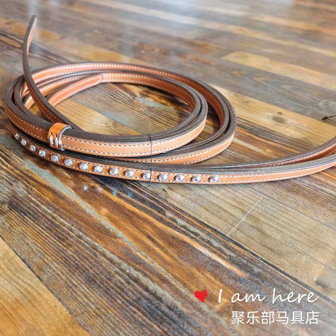 西部进口长缰分离缰两根分开西部长缰钻装饰