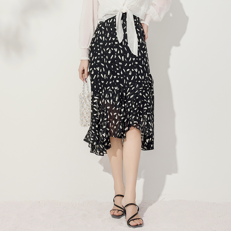 【柠檬专属】佳人苑半身裙女夏季新款J326027