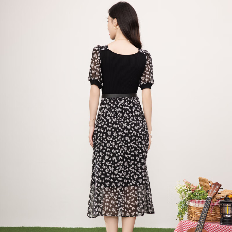 【柠檬专属】佳人苑连衣裙女夏季新款J329031