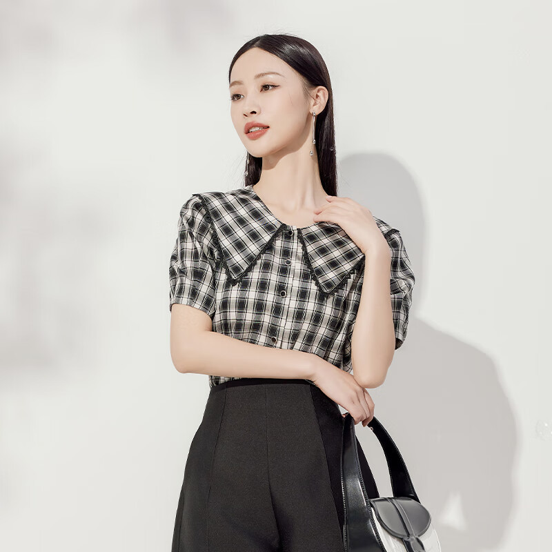 【柠檬专属】佳人苑衬衫女夏季新款J322035