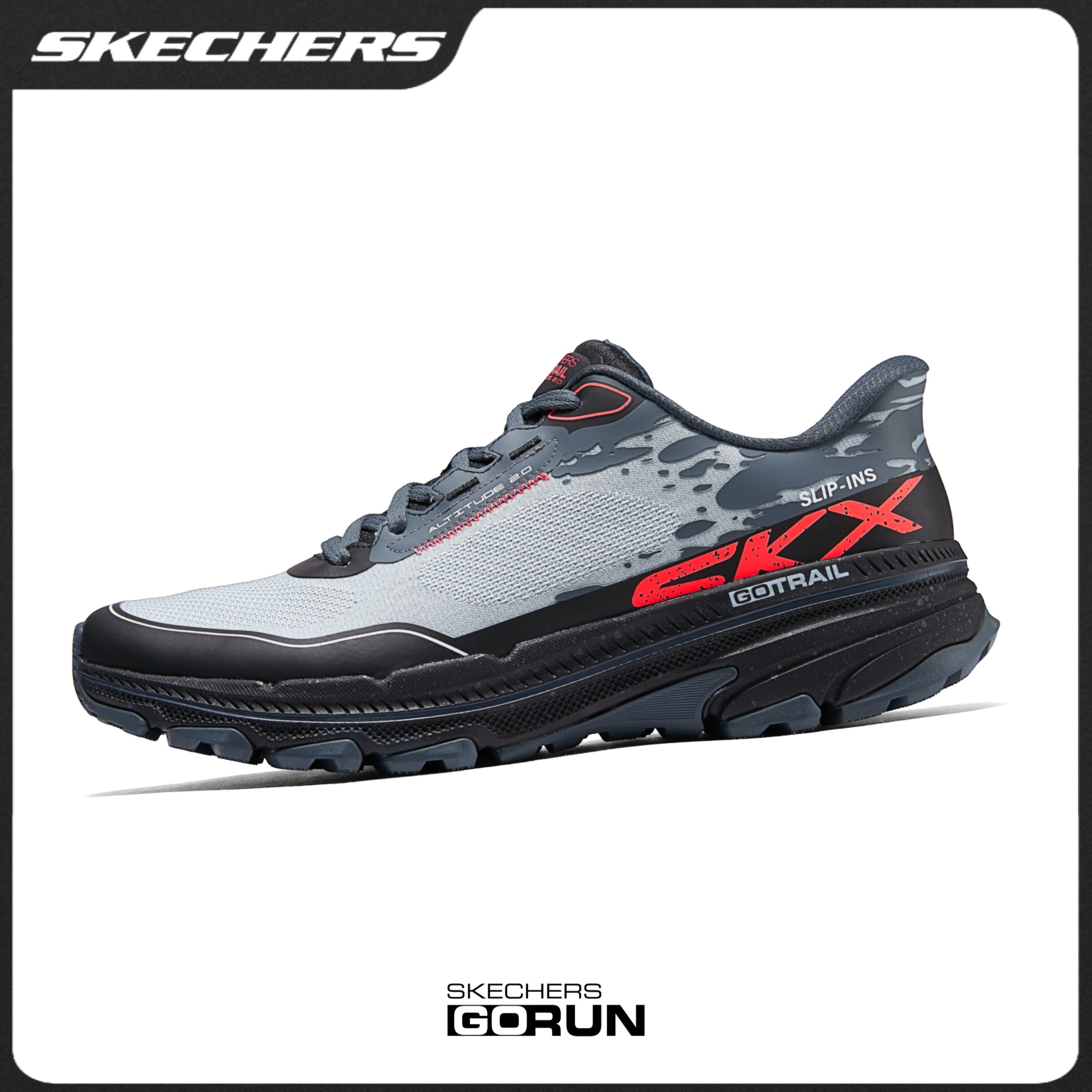 【越野户外鞋】斯凯奇男鞋徒步鞋轻便耐磨防滑休闲运动鞋220761